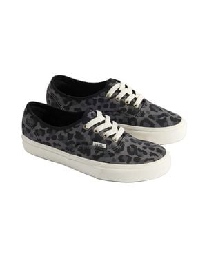 Vans Authentic Canvas Graue Sneaker - Schwarz