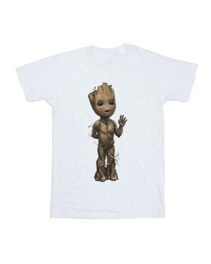 Marvel "I Am Groot" T-Shirt Für Herren - Weiß