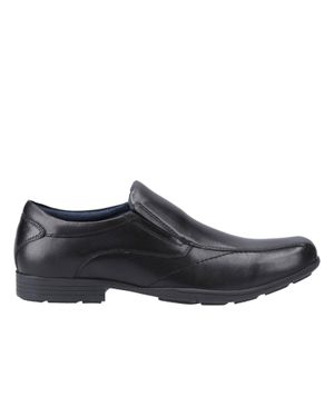 Pod Dundee Leder Herren Schuhe - Schwarz