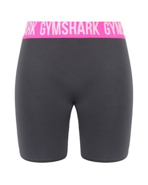 GYMSHARK Nahtloser Damengrau -Radsportshorts
