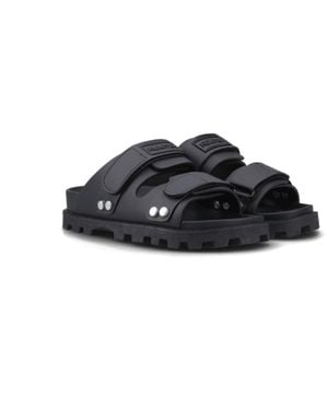 HUNTER Vegan Sandal Polyester Sandalen - Schwarz
