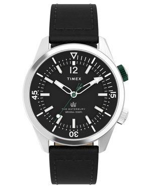Timex Waterbury Traditional Herren Armbanduhr Twh6Z3810 - Schwarz