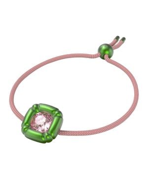 Swarovski Dulcis Damenarmband, Kristalle Im Kissenschliff 5613643 - Grün
