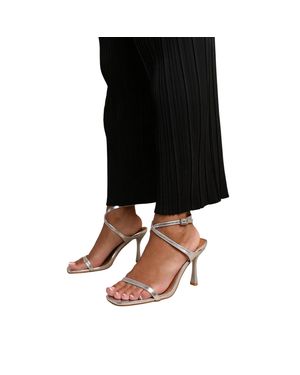 Where's That From Damen Sandalen "Florida Barely There" Kunstleder - Schwarz