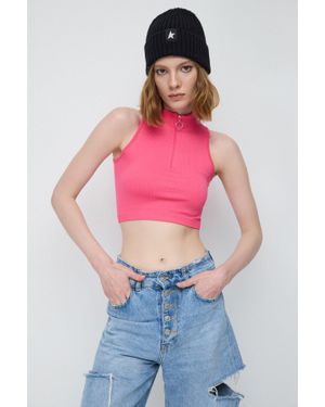 No Matter What Müheloses Crop-T-Shirt - Pink