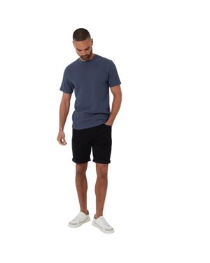 Threadbare T-Shirt Für Herren, Regulär (Jeansblau)
