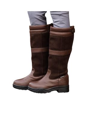 Brogini Herren/Damen Landstiefel "Hollingworth" Leder - Braun