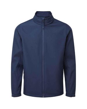 PREMIER Recycled Wind Resistant Soft Shell Jacket - Blau