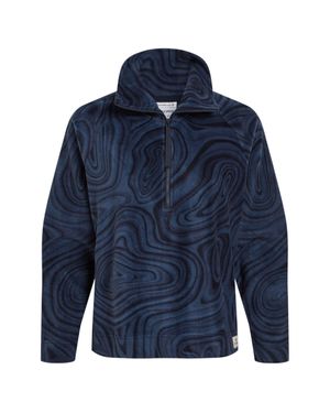Craghoppers Fleece-Oberteil Mit Halbem Reißverschluss Für Damen (Marineblau)
