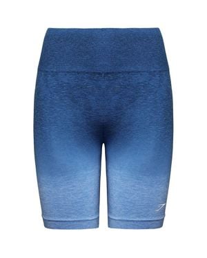 GYMSHARK Adaptieren Ombre Nahtlose Frauenblaue Shorts