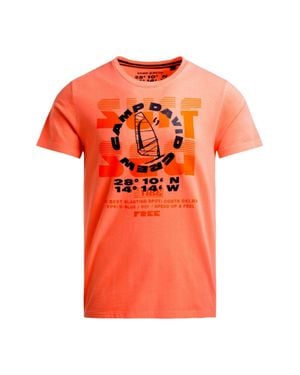 Camp David T-Shirt - Orange