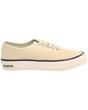 Seavees Legend Cordies Damen Plimsolls - Weiß