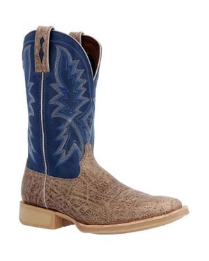 Durango Rebel Pro Lite Leder Herren Stiefel Buffalo Tan/Nebel - Blau
