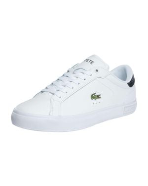 Lacoste Powercourt 125 2 Sma Leder-Sneaker - Weiß