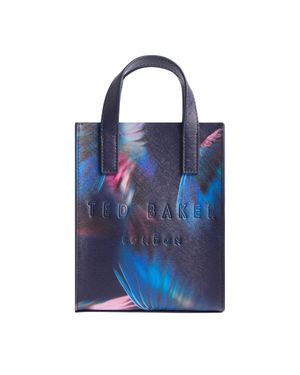 Ted Baker Feacon Feather Print Mini Icon Tasche - Blau