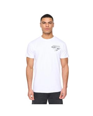 Henleys "Hentitled" T-Shirt Für Herren (Aufgehelltes) - Weiß