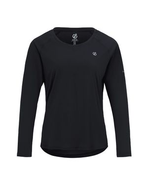 Dare 2b "Serenity" T-Shirt Für Damen, Langärmlig - Schwarz
