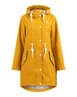 Icebound Regenmantel Damen Curry - Gelb