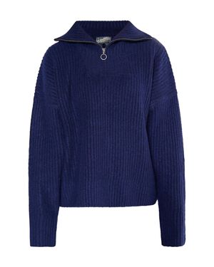 Dreimaster Rippstrick-Troyer Damen - Blau