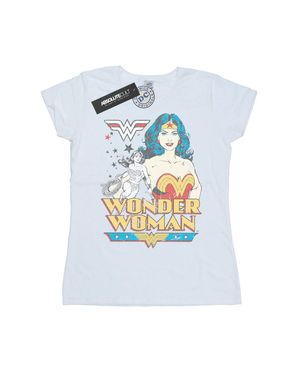 Dc Comics T-Shirt Für Damen - Blau