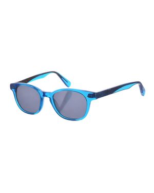 Zen Z435 Pantos Form Acetat-Sonnenbrille - Blau