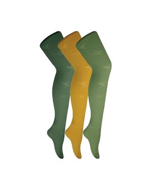 Sock Snob 3Er-Pack Damen 80 Denier Strumpfhosen - Grün