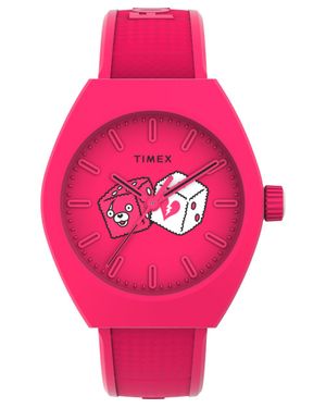 Timex Urban Pop X Fortnite Herrenpink-Uhr Tw2W96800
