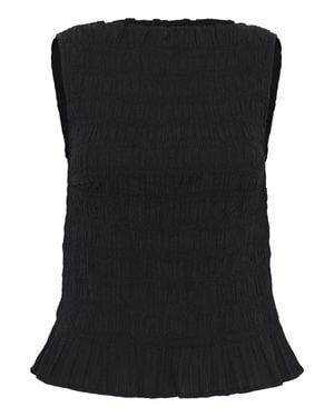 Kaffe Ärmellose Bluse Kabethany Ärmellose Bluse Tight Fit - Schwarz