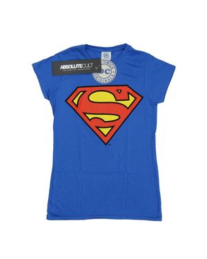 Dc Comics T-Shirt Für Damen (Königsblau)