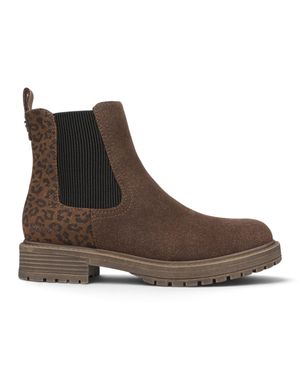 Blowfish Damen Chelsea Boots Aus Kunstwildleder Mit Braunem Leopardenmuster