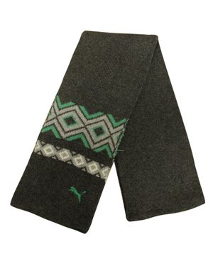 PUMA Nordic Jacquard Strickschal - Grün