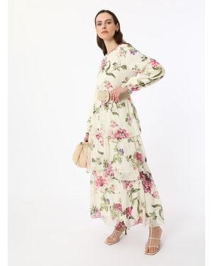 Refka Modest Dress - Weiß
