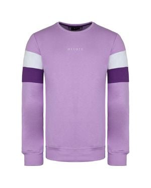 Devote London Widmen Sie London Kantine Herren/ Pullover - Lila