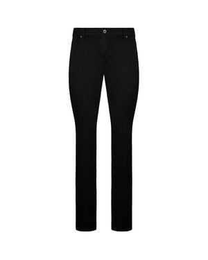 Armani Emporio J08 Slim Fit Low Taille Tight Bein Herren Jeans - Schwarz