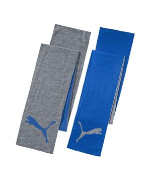 PUMA Big Cat Damen Schal/Grau - Blau