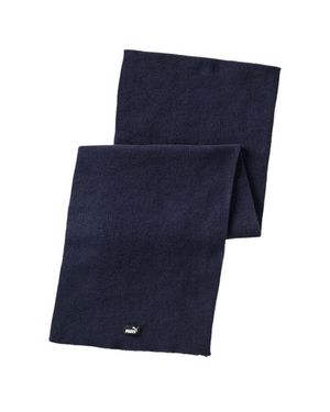 PUMA Langer Strickschal - Blau