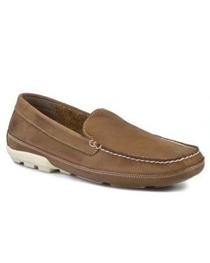 Timberland Heritage Nubuck Leder Slip On Herrenschuhe 6328A - Braun
