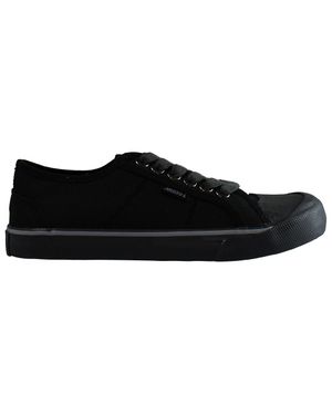 Musto Lo Schwarze Herren Plimsolls