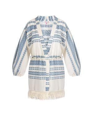IZIA Kimono Damen - Blau