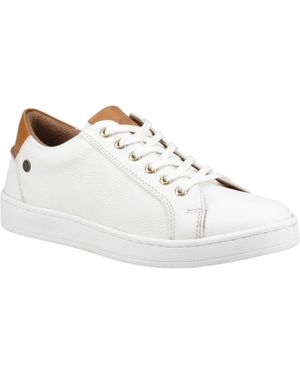 Cotswold Radcot Damen Sneaker Aus Weißem Leder