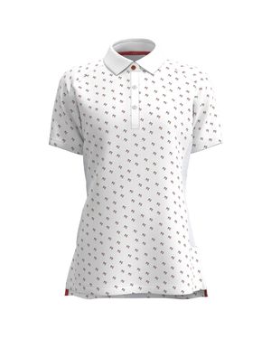 Forelson "Varah" Poloshirt Geknöpft Für Damen - Weiß