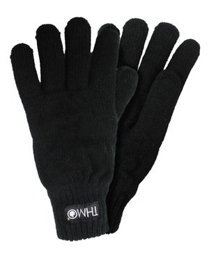 THMO Damen Vollfingerhandschuhe Mit Thinsulate-Futter - Schwarz