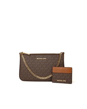 Michael Kors Verschenkbar Boxed Items Jst Medium Pouchette - Braun