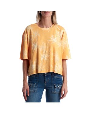 Gap Damen Oversize Kurzarm T-Shirt 866972 - Orange