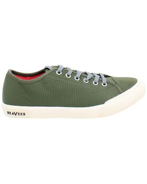 Seavees Army Issue Low Standard Damen Plimsolls - Grün