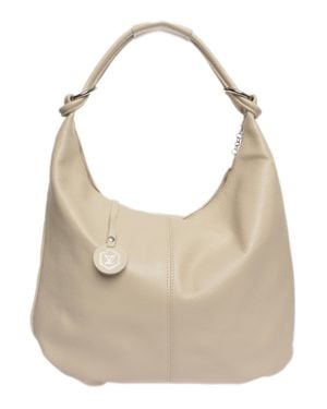 Luisa Vannini Rindsledertasche - Natur