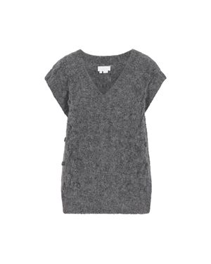 Usha Pullunder Damen Anthrazit-Melange - Grau