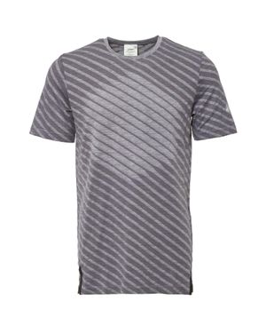 Asics Nahtlos Herrengrau T-Shirt