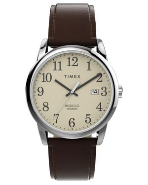 Timex Easy Reader Classic Herren Armbanduhr Tw2V68700 - Grau