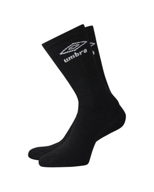 Umbro Socken Für Herren(3Er-Pack) /Weiß) - Schwarz